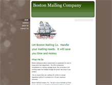 Tablet Screenshot of bostonmailing.com